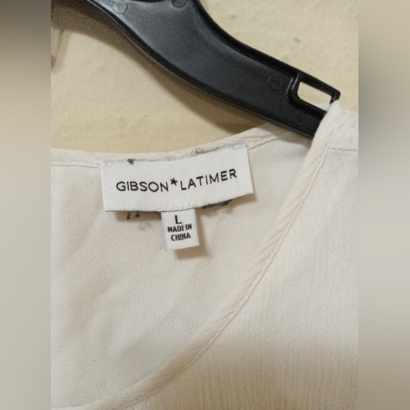 Gibson Latimer White Pleated Maxi Dress Scoop Neck - Picture 13 of 14